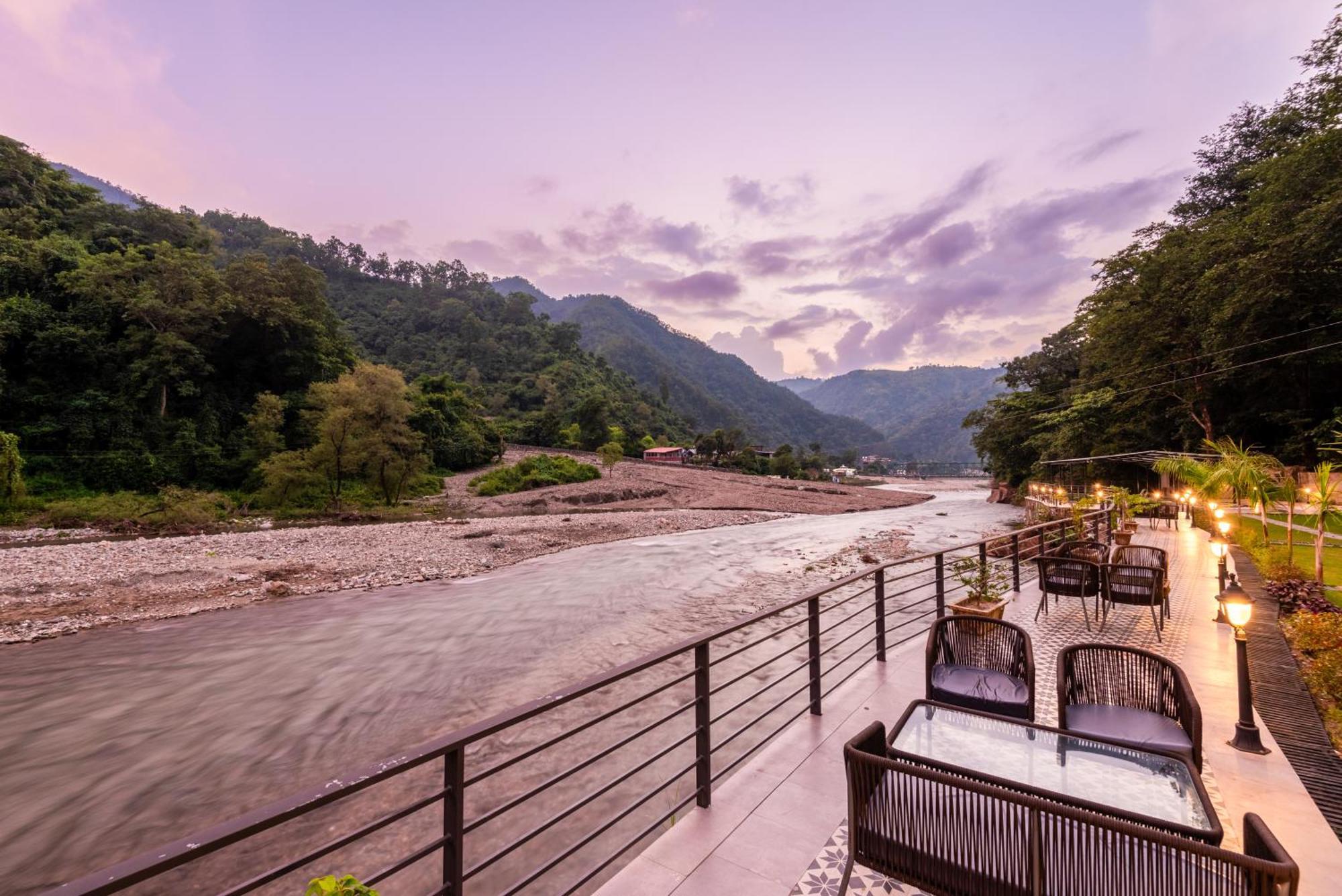 Dls Divine River Resort And Spa, Ришикеш Экстерьер фото
