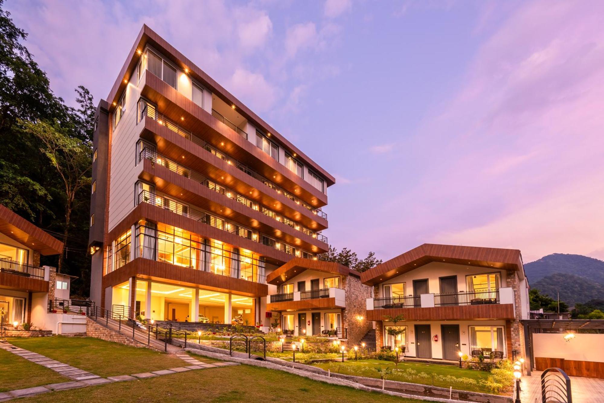 Dls Divine River Resort And Spa, Ришикеш Экстерьер фото