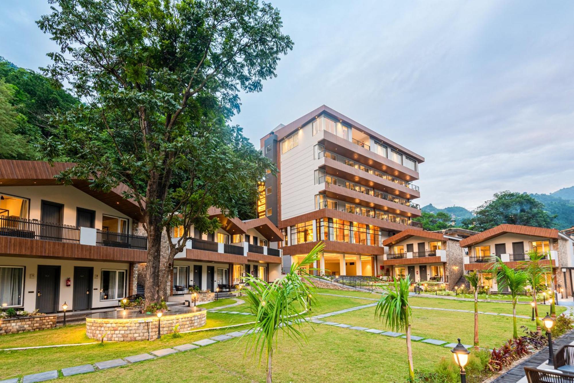 Dls Divine River Resort And Spa, Ришикеш Экстерьер фото
