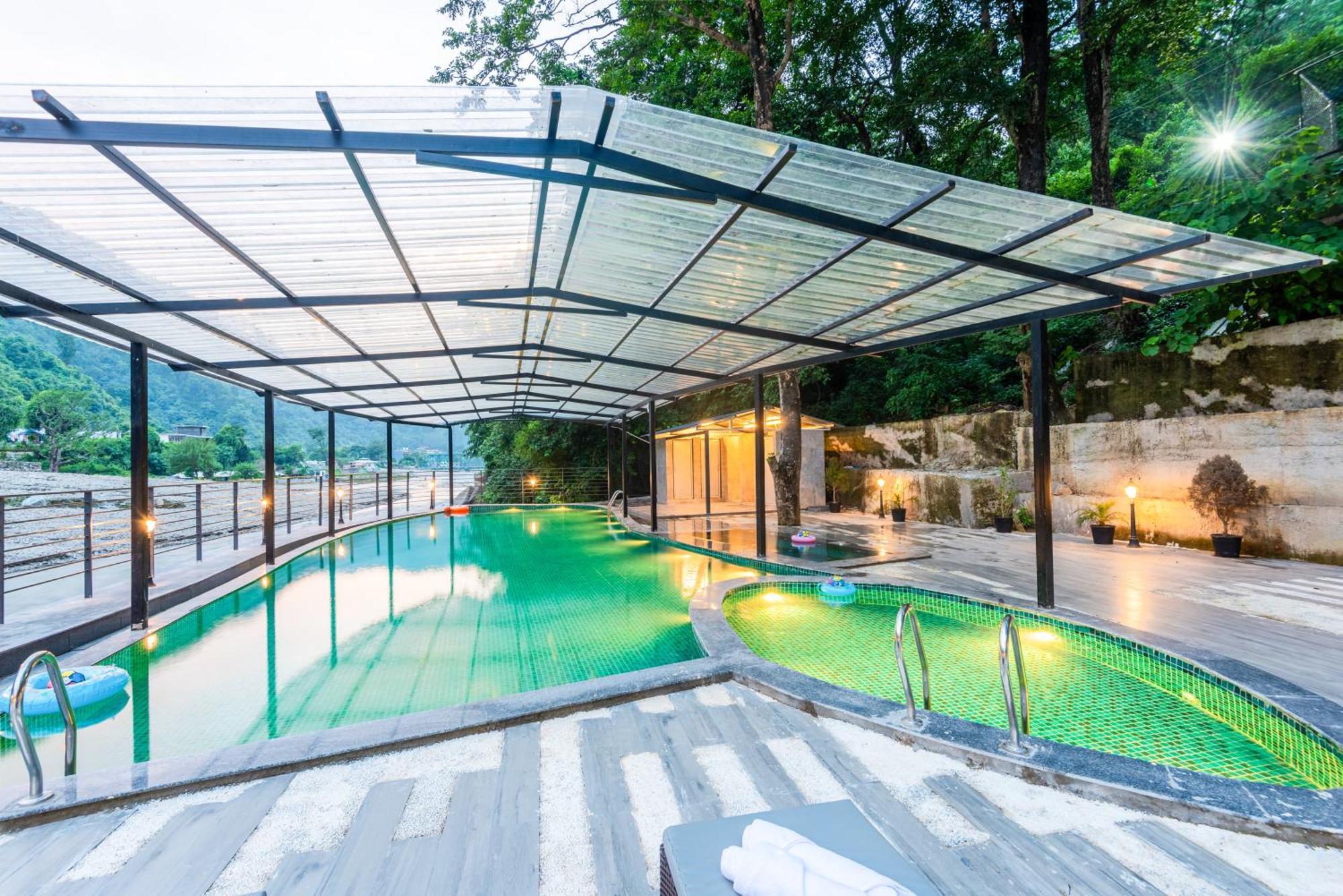 Dls Divine River Resort And Spa, Ришикеш Экстерьер фото