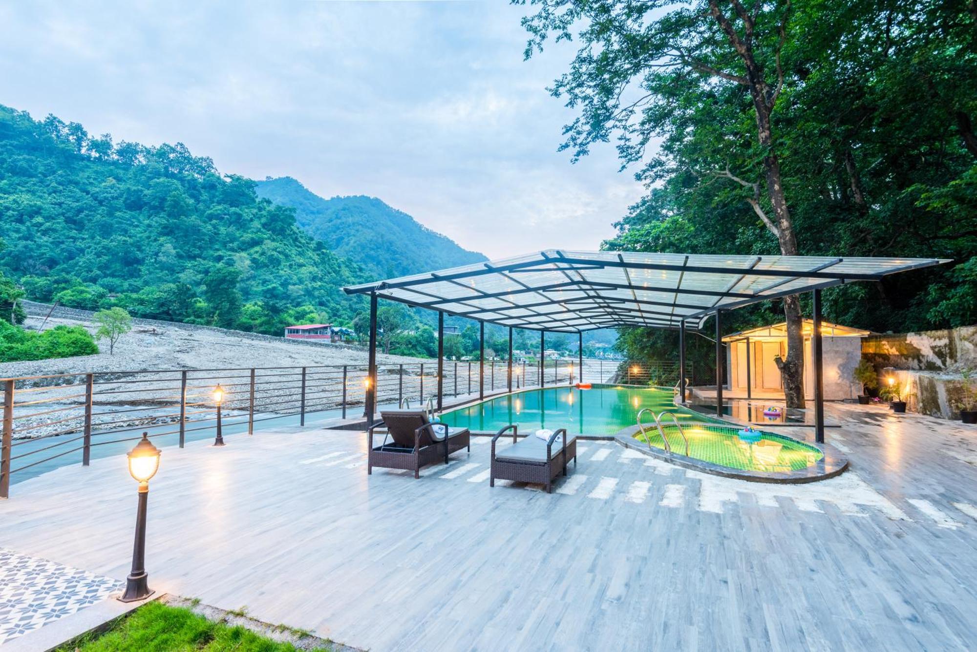 Dls Divine River Resort And Spa, Ришикеш Экстерьер фото