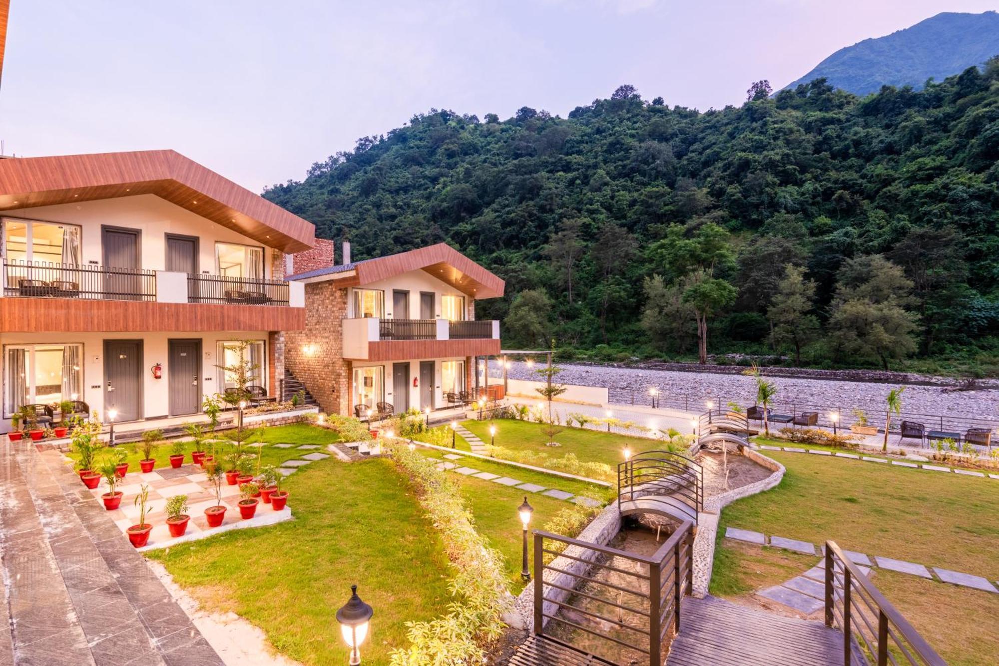 Dls Divine River Resort And Spa, Ришикеш Экстерьер фото